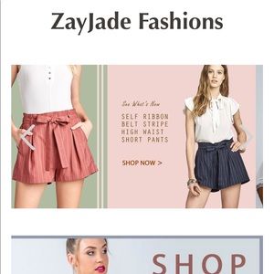 Women and Men’s clothing, jewelry and accessories!